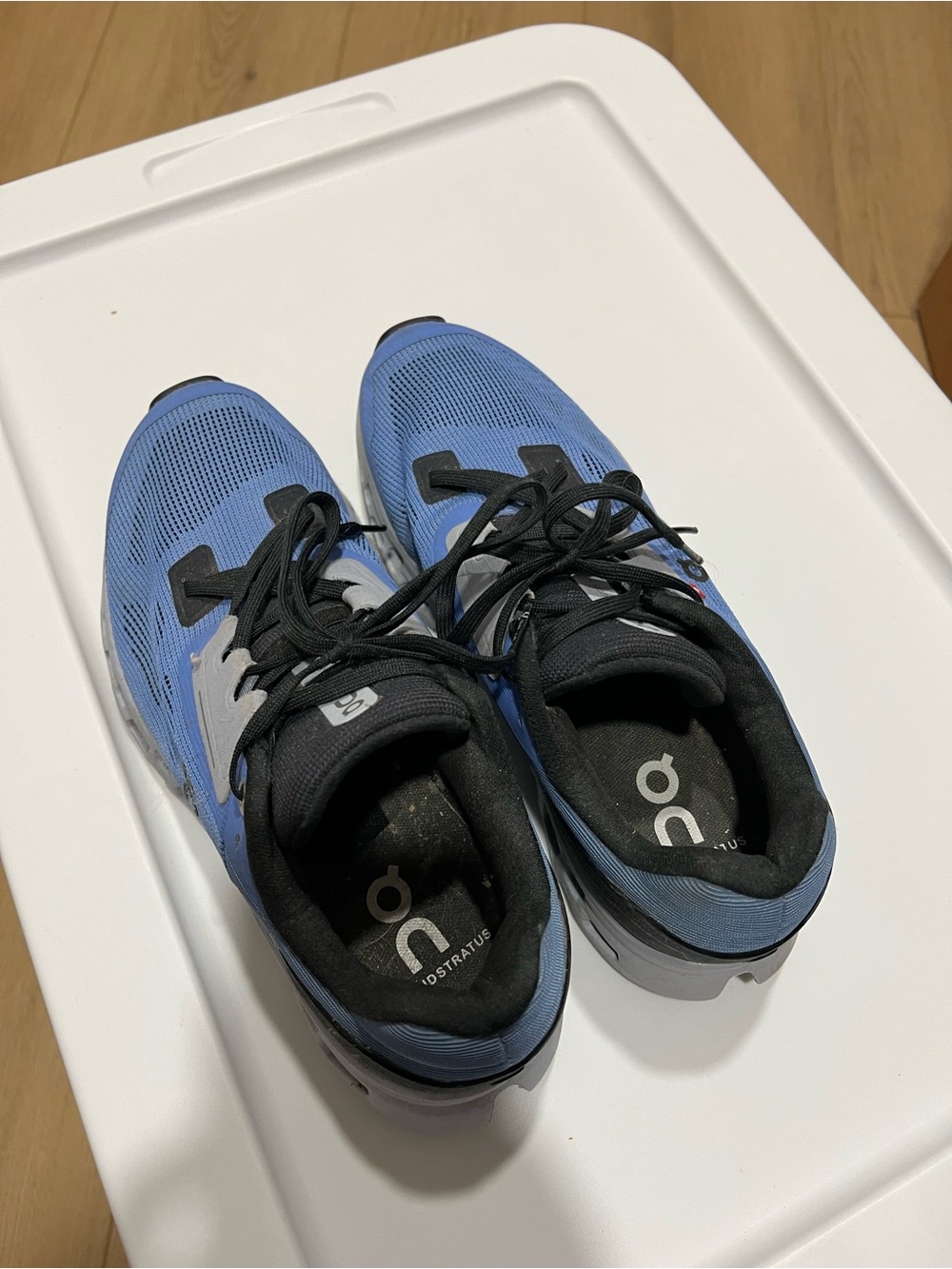 On Running Men’s Athletic Sneakers in Blue and Black
